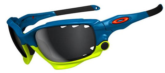 Oakley LIMITED EDITION FATHOM RACING JACKET® SKU# OO9171-15 Color: Pacific Blue/Black Iridium Vented & Clear Vented